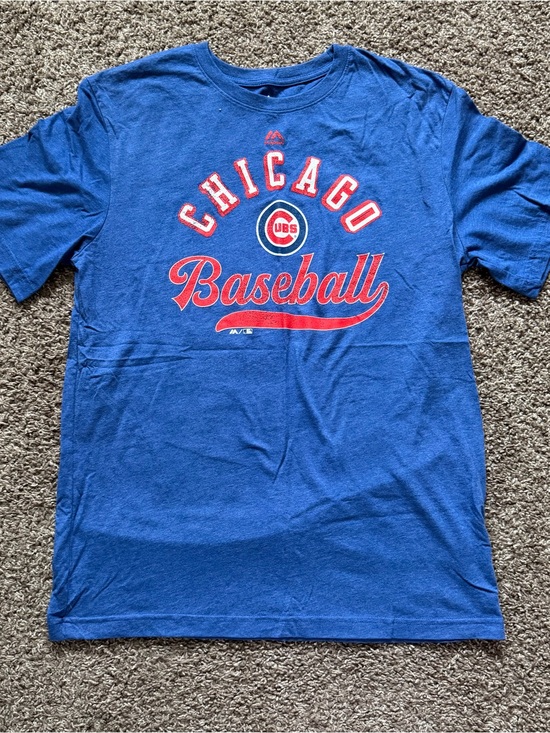 Majestic Other - Majestic Chicago Cubs Baseball Graphic T Shirt Size L